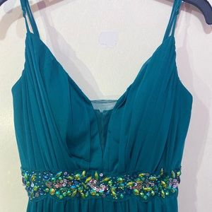 LOVELY TEAL DRESS